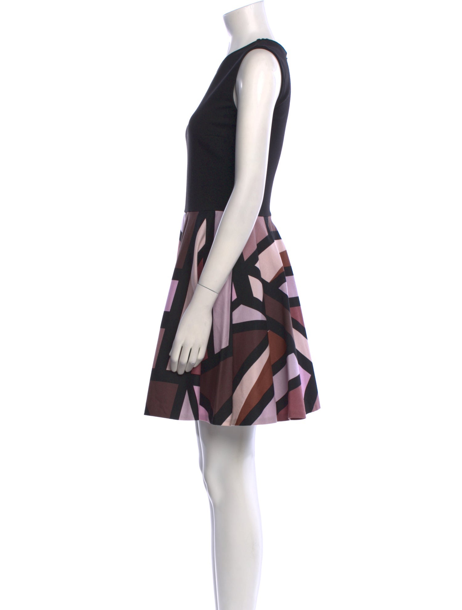 Diane von Furstenberg Printed Mini Dress